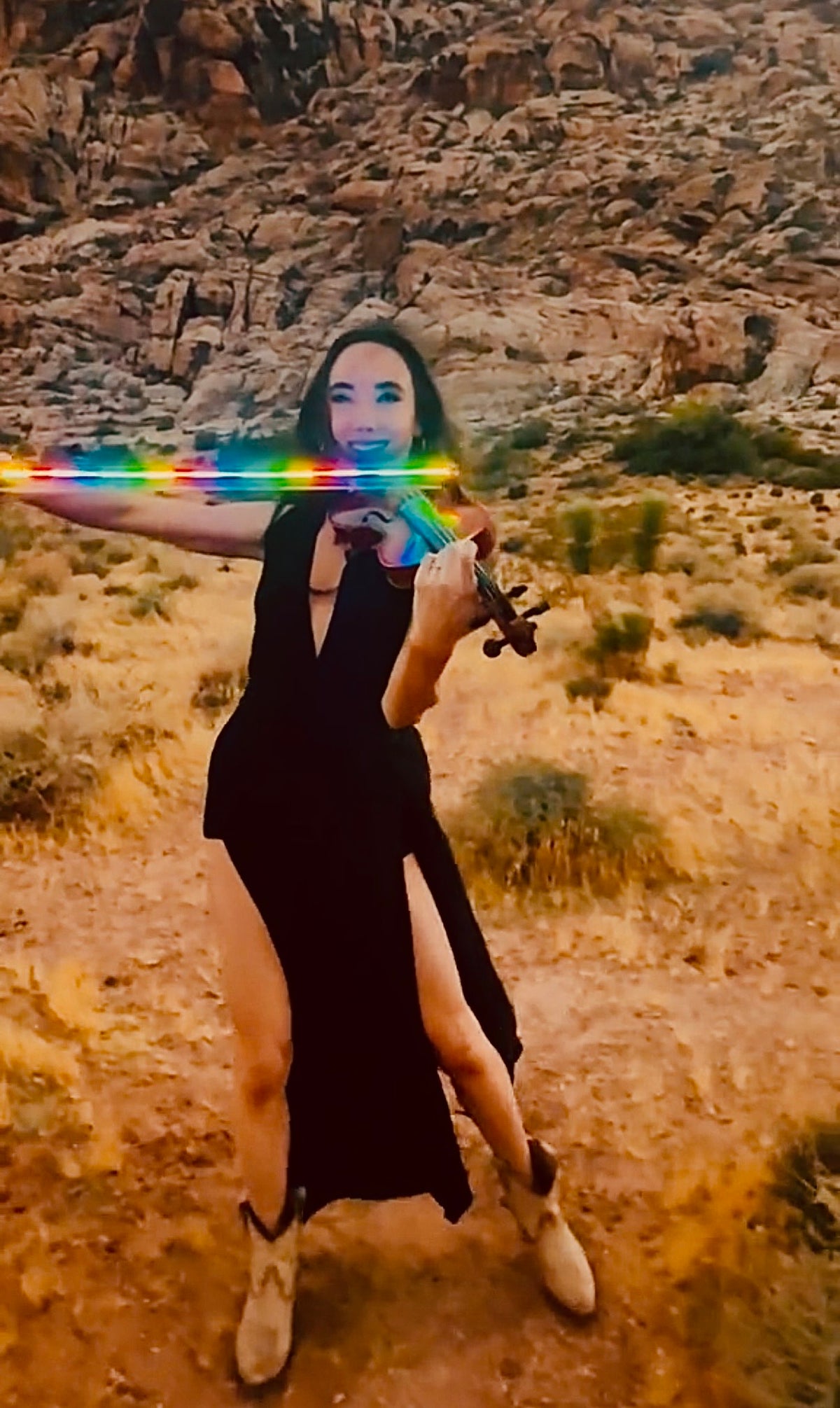 Aura Prism RGB Viola Bow [Special Preorder Pricing]