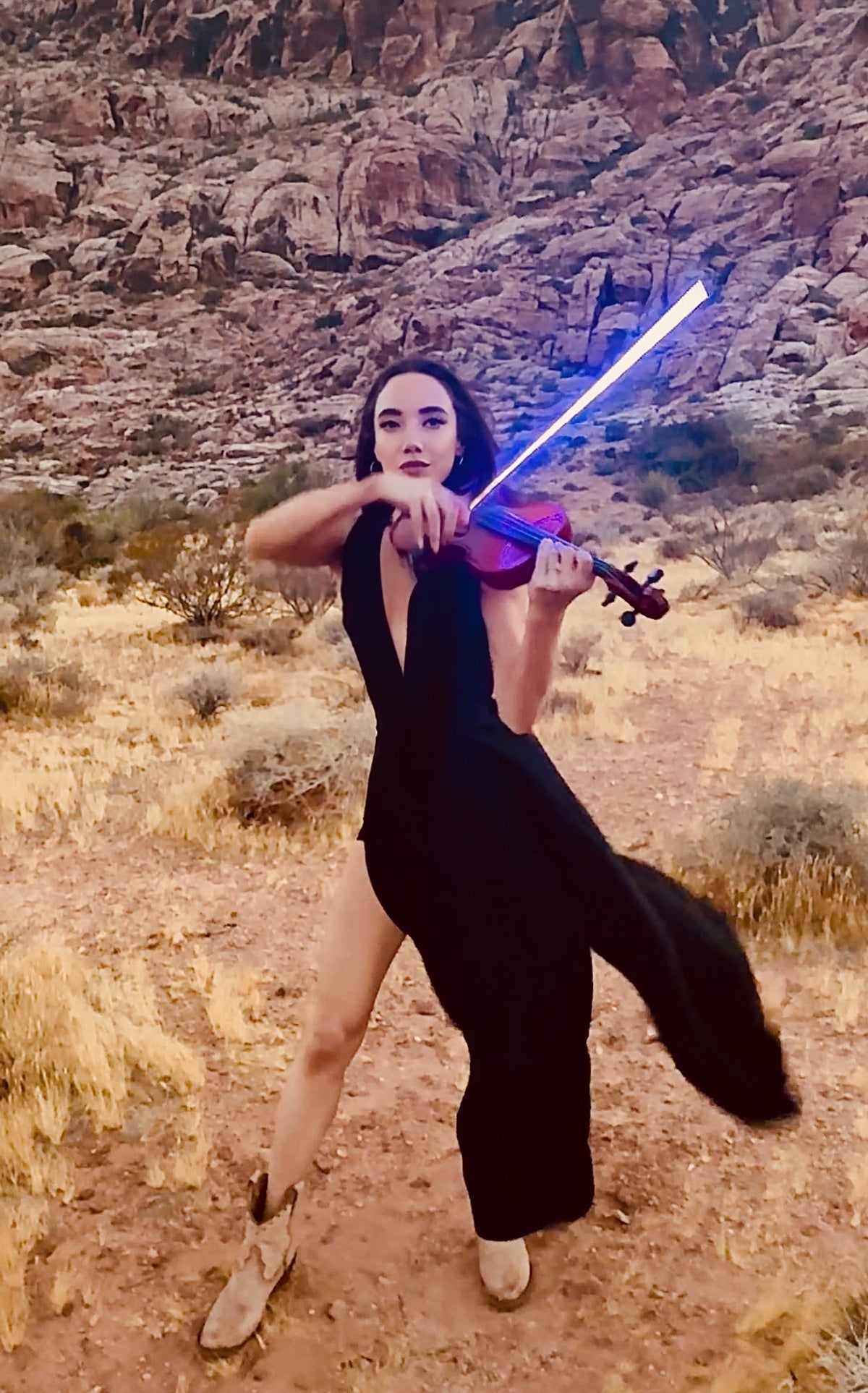 Aura Prism RGB Viola Bow [Special Preorder Pricing]