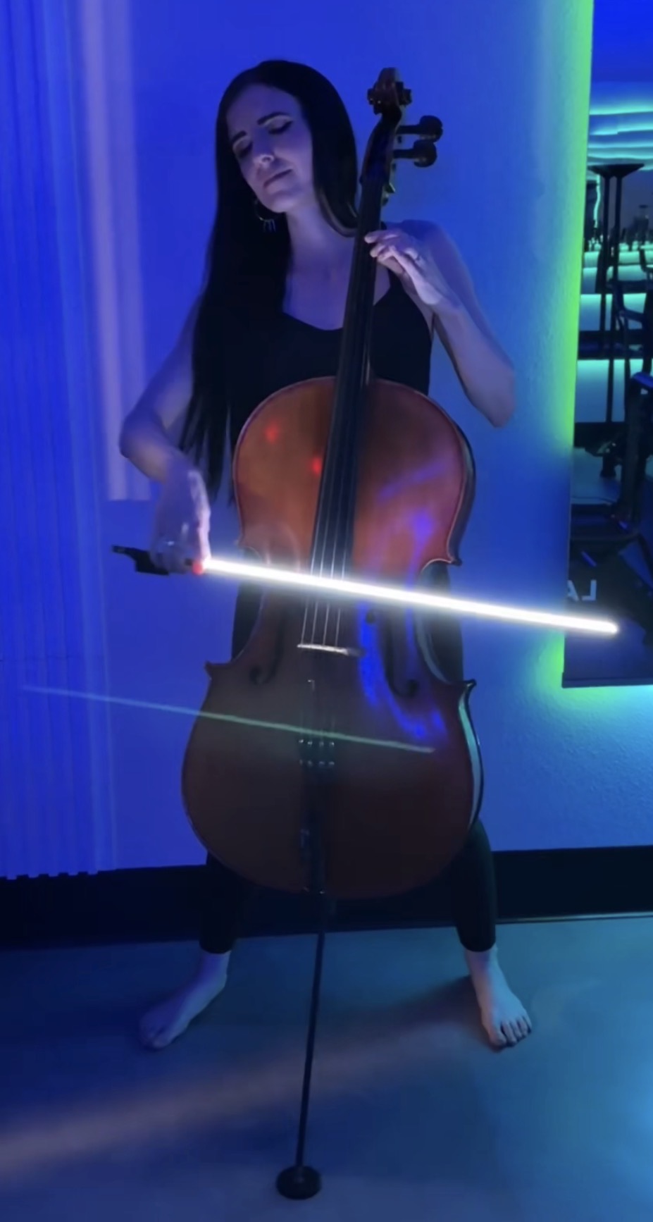 Aura Prism RGB Cello Bow [Special Preorder Pricing]