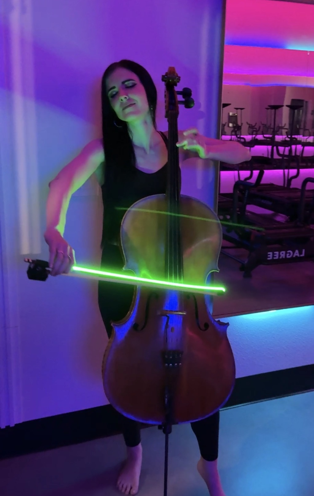 Aura Prism RGB Cello Bow [Special Preorder Pricing]