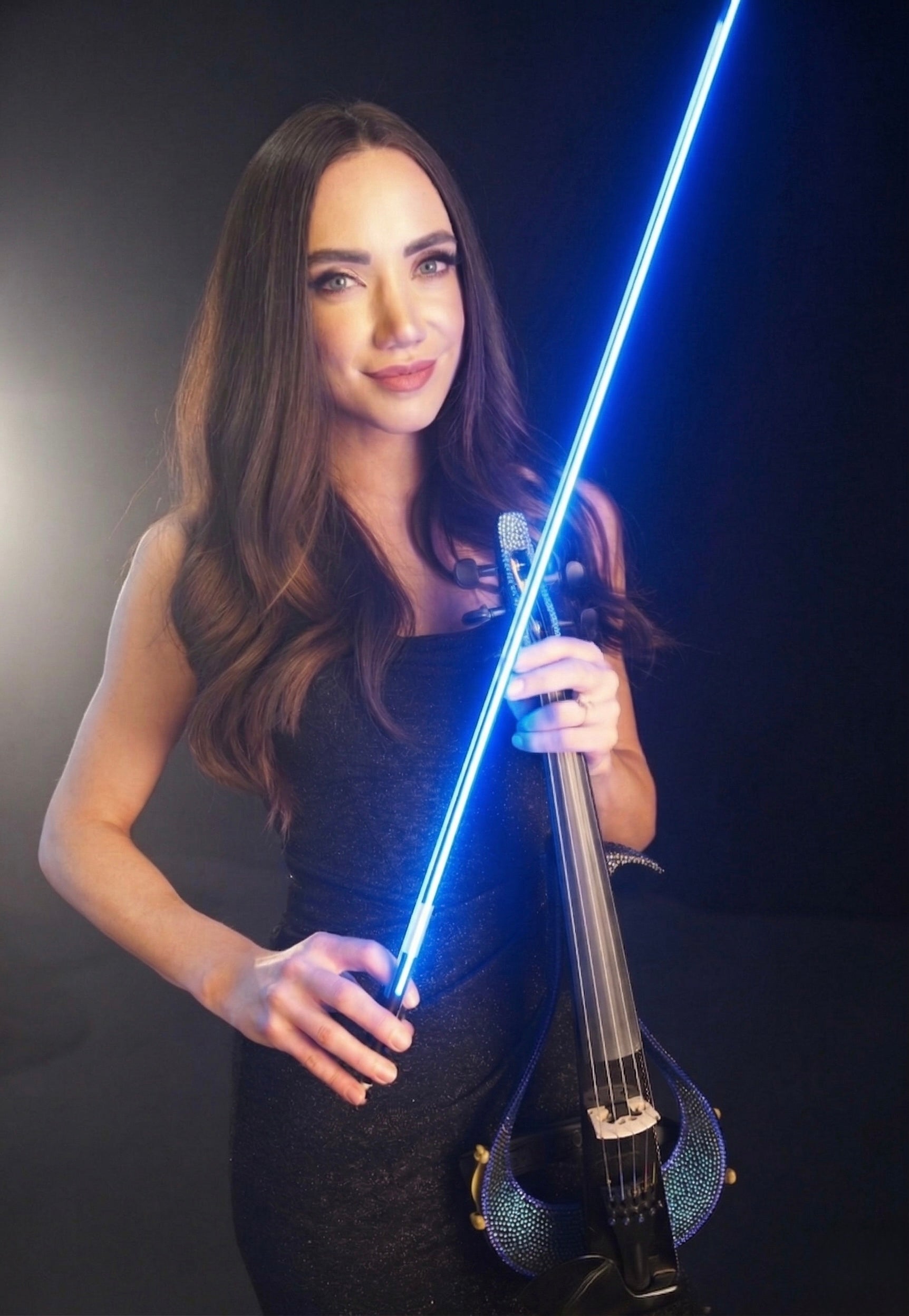 Sapphire Blue | Aura LED Violin Bow