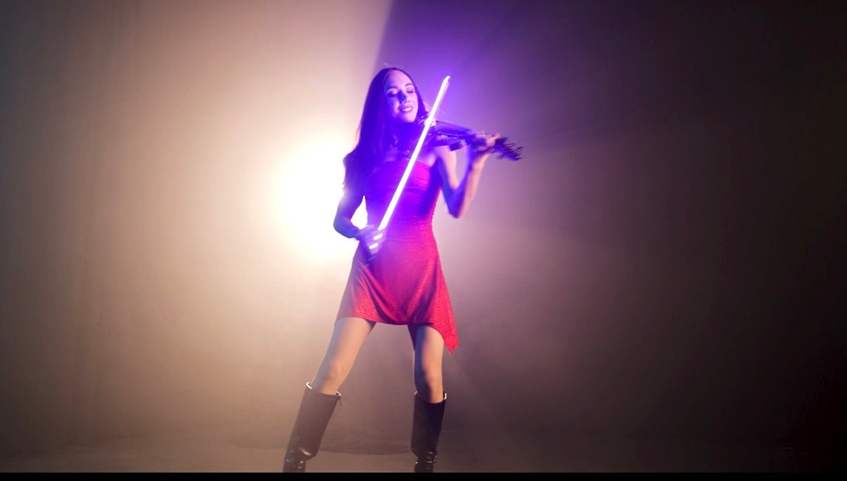 Cyber Purple | Aura LED Violin Bow [Limited Discount Special]