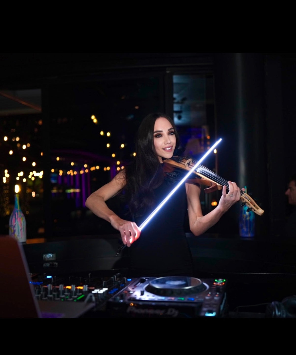 Starlight White | Aura LED Violin Bow