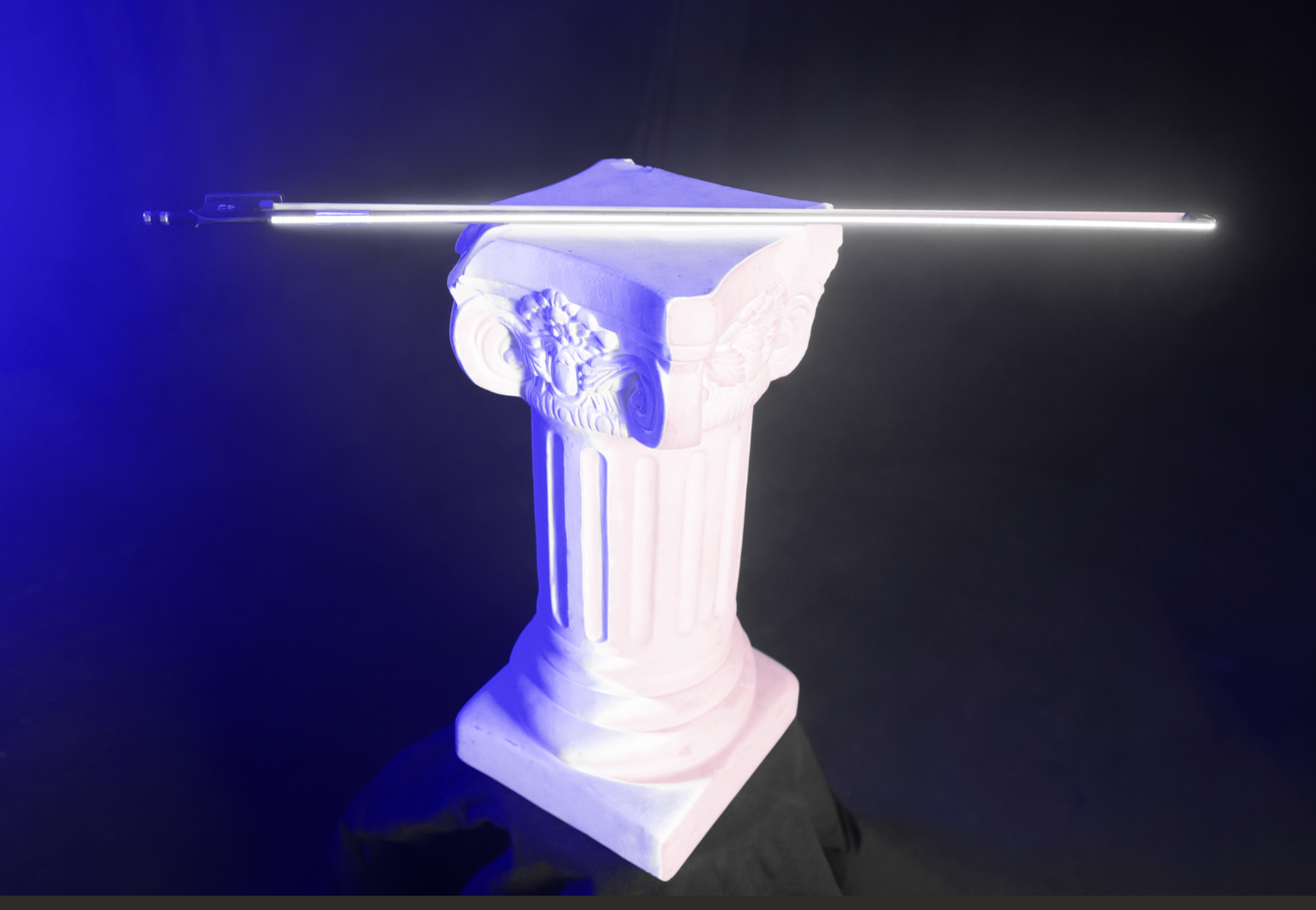 Starlight White | Aura LED Viola Bow