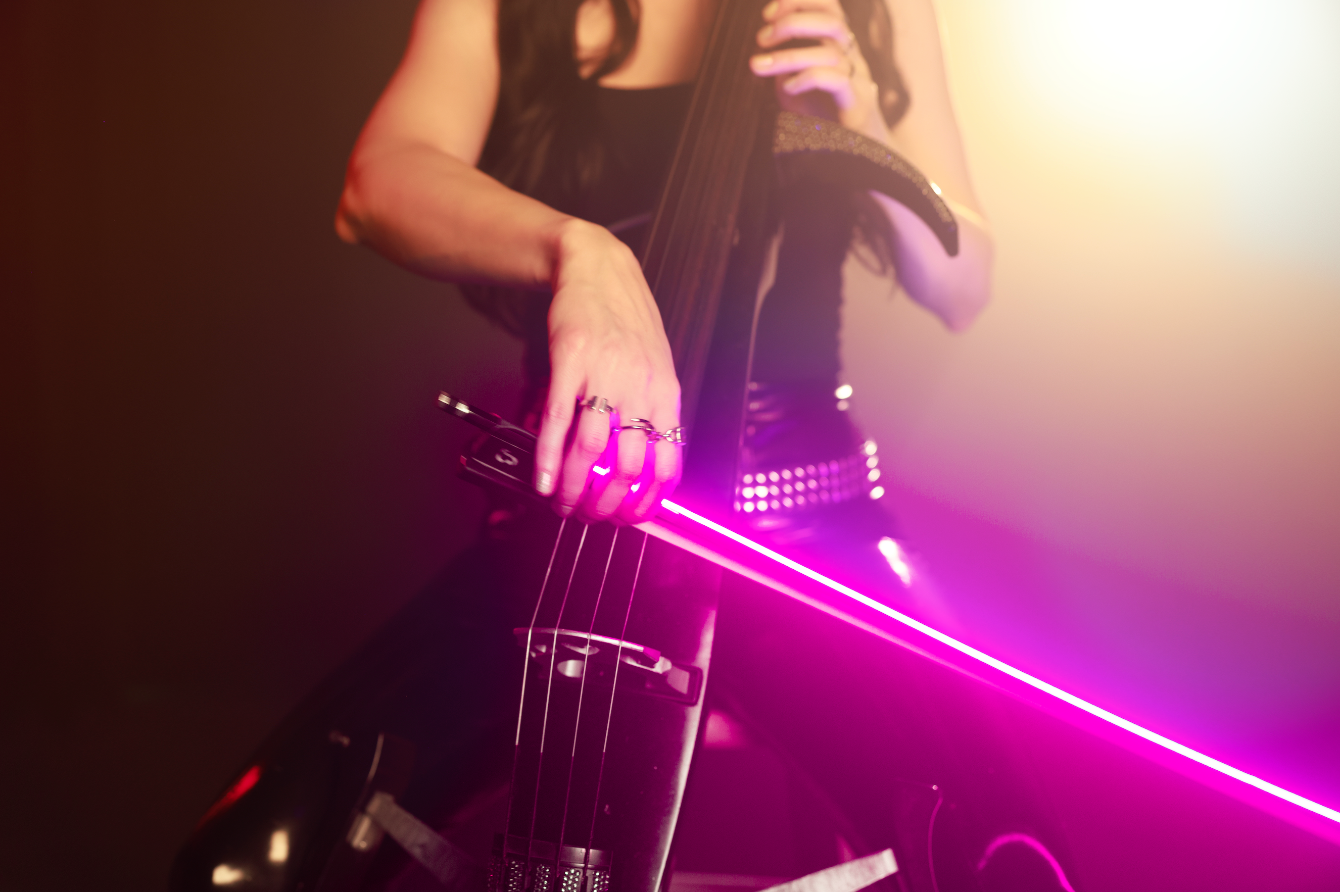 PINK LED Cello Bow (Preorder)