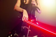 RED LED Cello Bow (Preorder)