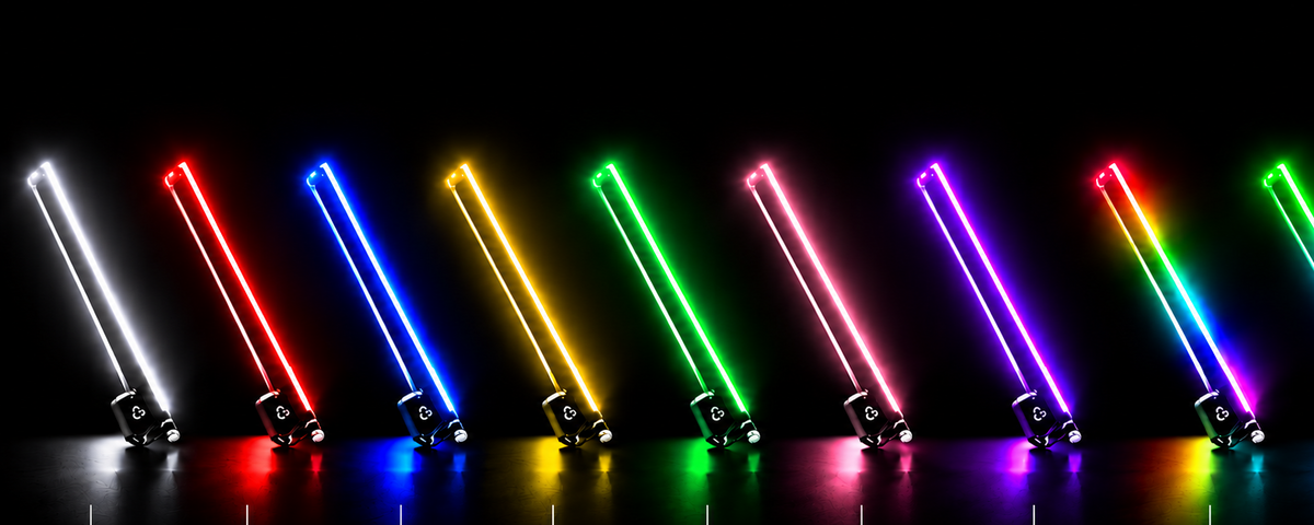 The Aura Prism: all ten numbered lightscapes