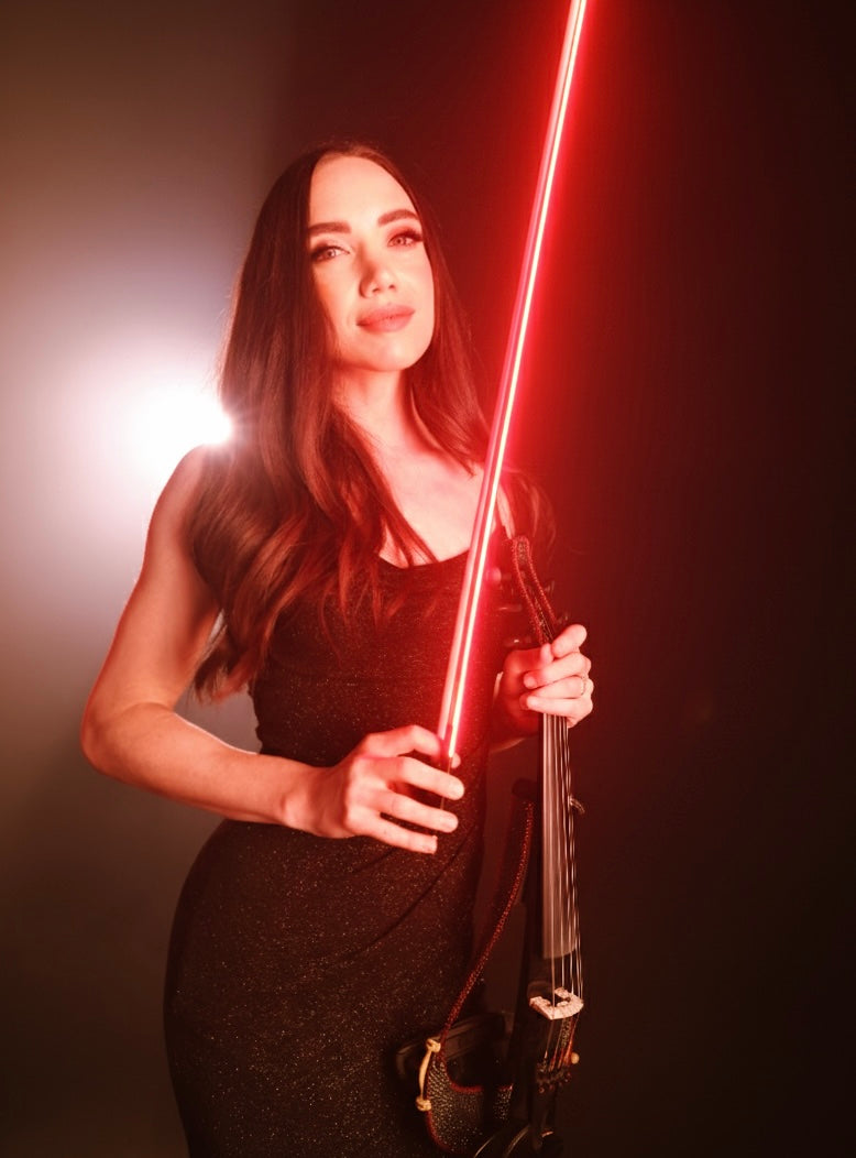 Ferrari Red | Aura LED Violin Bow