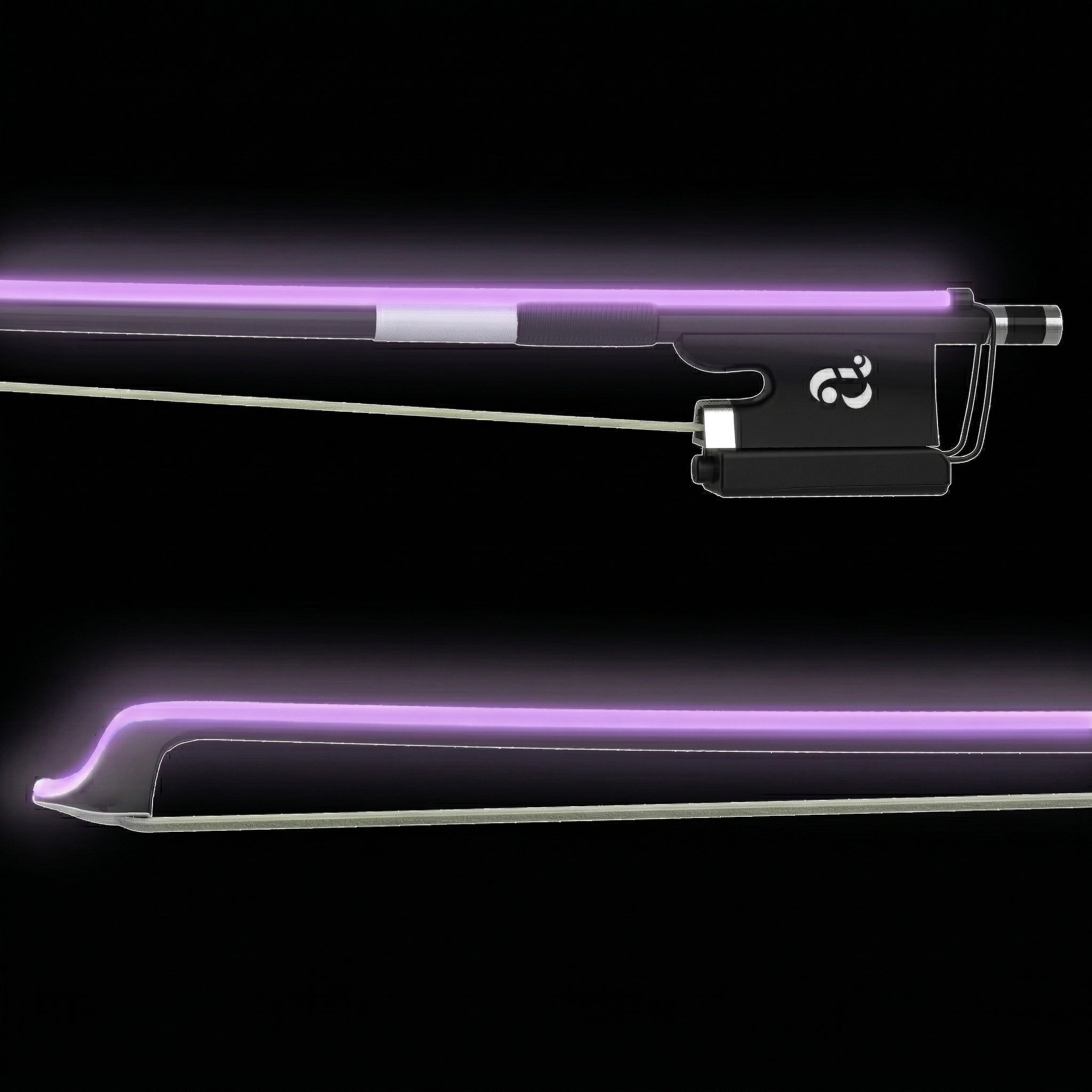 Purple Violin Aura Bow