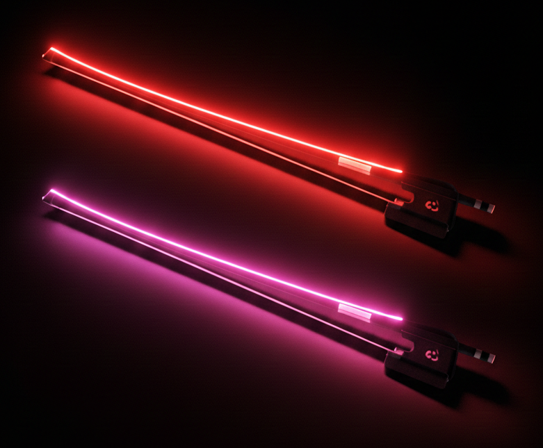 RED LED Cello Bow (Preorder)