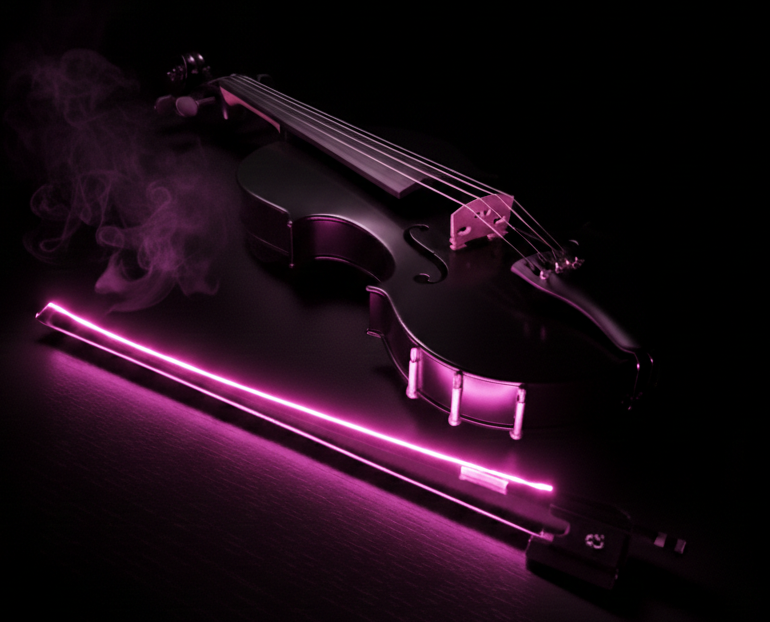 PINK LED Cello Bow (Preorder)