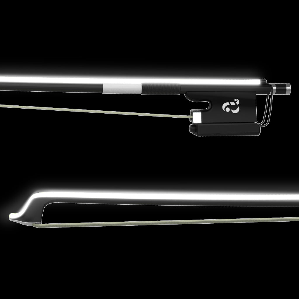 White LED Cello Bow